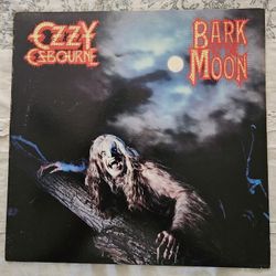 Ozzy Bark At The Moon Vinyl Album