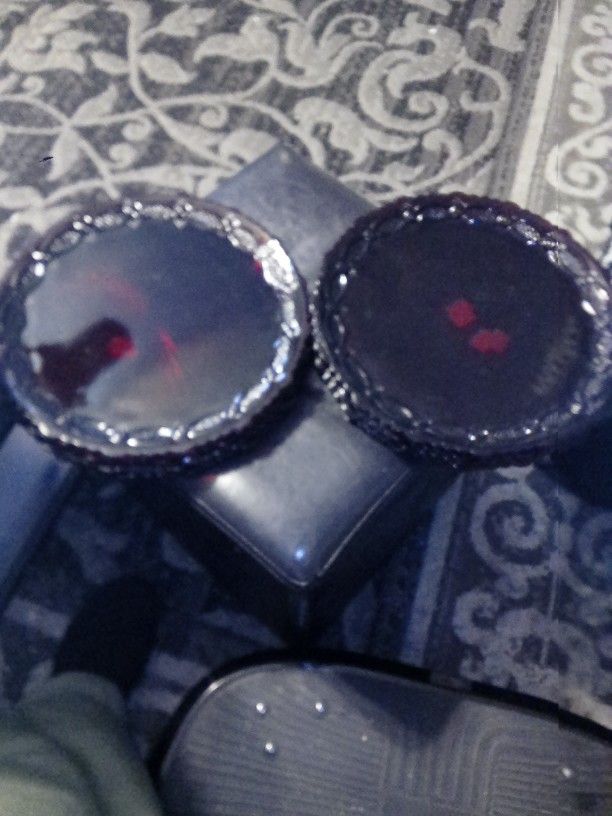 Ruby Red Cape Code Plates. 10