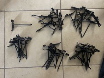 50 Black Grid Hooks $20 6 Inches 