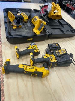 Used DeWalt tools