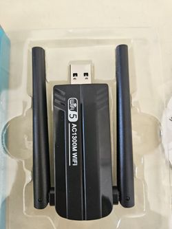 1300Mbps ( 2.4G/5G ) 11AC Wireless LAN Card Wireless USB Adapter (Brand New)