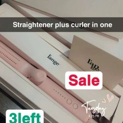 Straightener Plus A Curler All In One