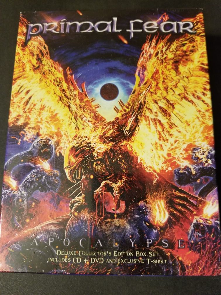 primal fear - apocalypse - cd+dvd digipak deluxe edition