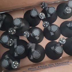Lot of 14 - Black Track Light Fixture