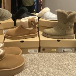 Brand new Uggs-size 9-$80 each or all for 9 pairs for $500. :) Prices are firm. Higley and ray. 