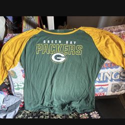 Authentic NFL Green Bay Packers Football Woman’s Size