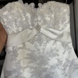 Strapless Wedding Dress