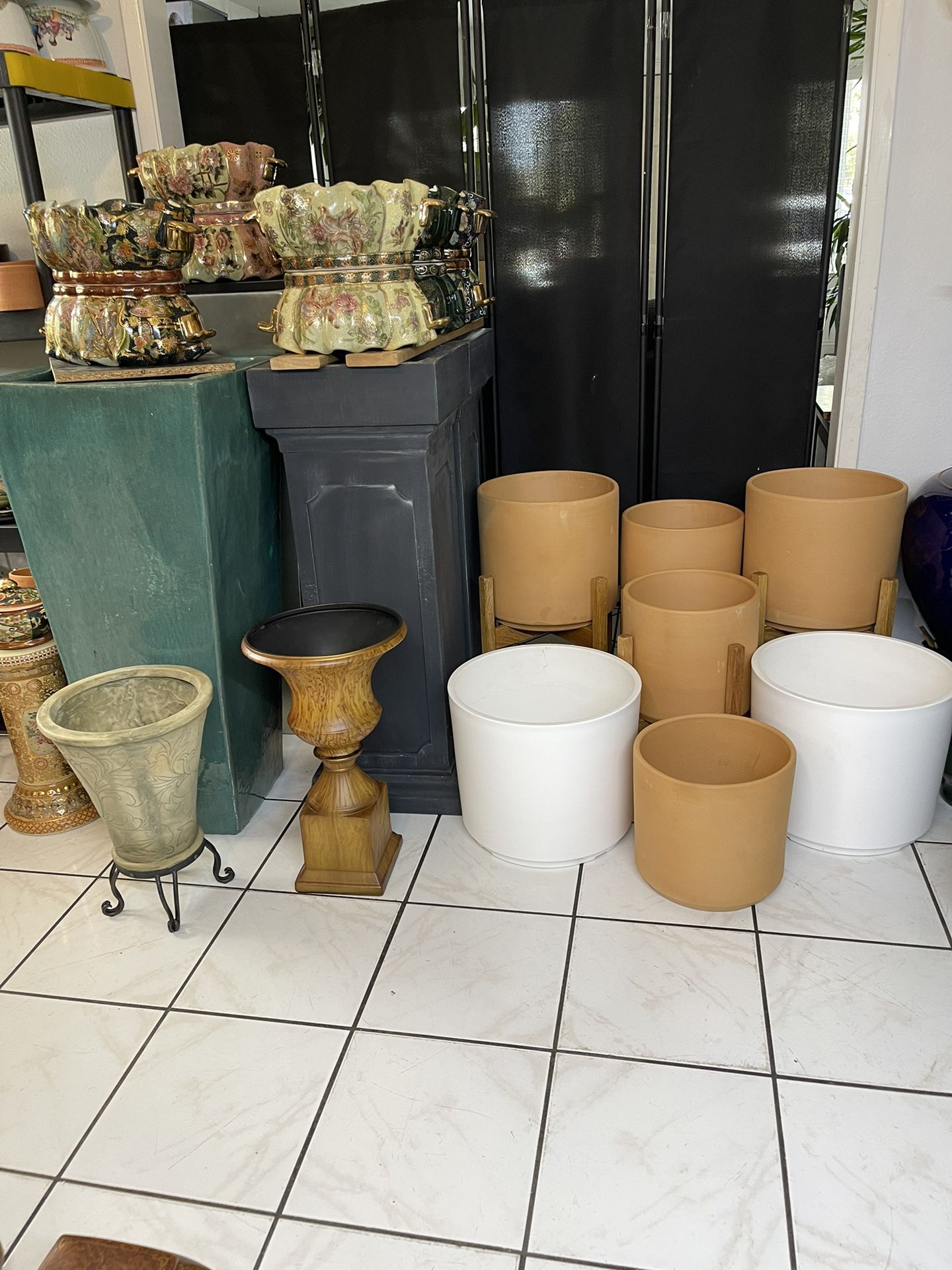 Ceramic Pots—Ceramic Planters For sale.(Ask for Prices)