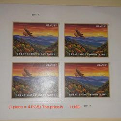 Great Smoky Mountain Postage. Face Value $28.75