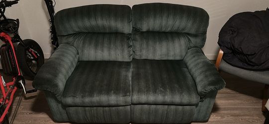 Green Barcalounger Couch