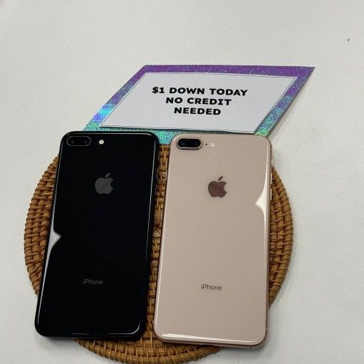 Apple IPhone 8 Plus - 90 Days Warranty - Pay $1 Down available - No CREDIT NEEDED