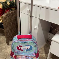 BRAND NEW Unicorn backpack with wheels!
