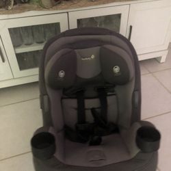 Car Seat Marca SAFETY FUERTE Y SEGURO, Tiene 3 Posiciones