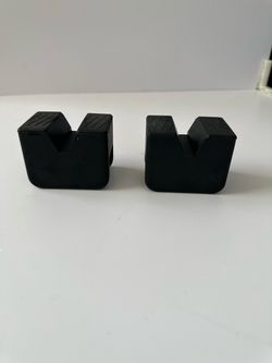 Jack Stand Pads, Rubber Pinch Weld Jack Adapter, 2 Pack