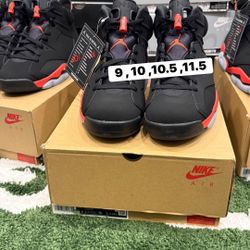 Jordan Retro 6 Infrared Size 10