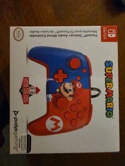 Nintendo switch controller red and blue