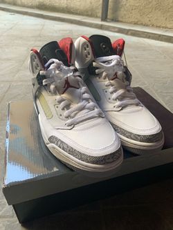 Air Jordan Spizike White Cement Size 9