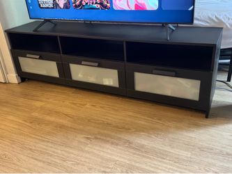 Black TV Stand