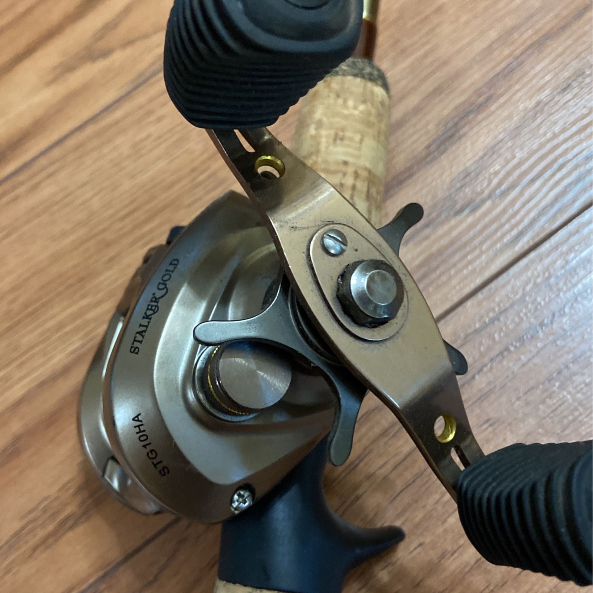 browning fishing stalker gold rod and reel spinning combo Browning Stalker Gold Bait. Caster for Sale in Mesa, AZ