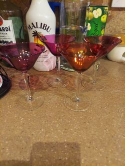 Beautiful xmas martinis