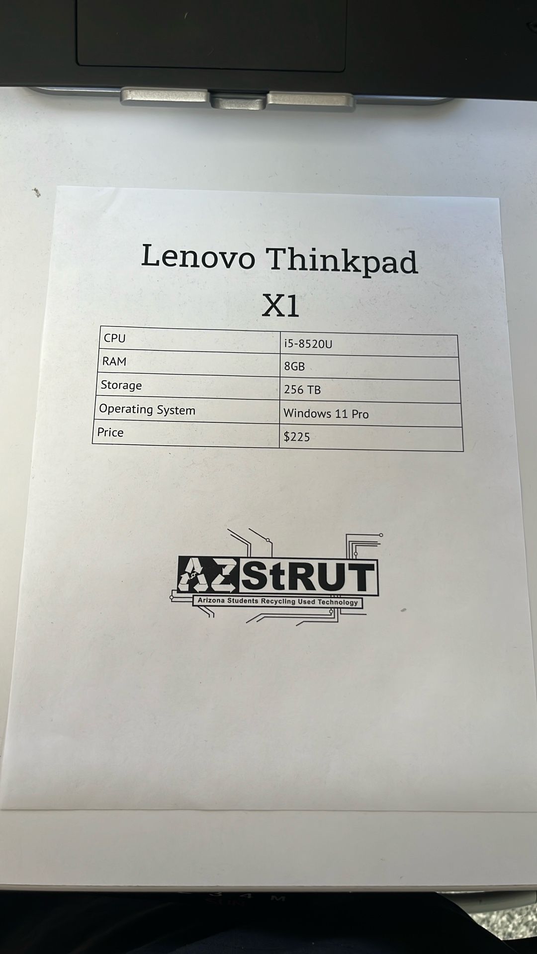 Lenovo X1 Thinkpad