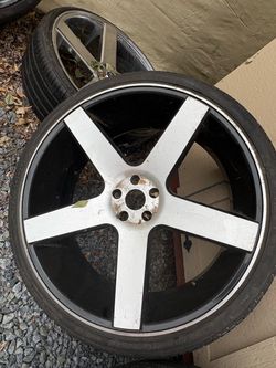 24-Inch Rims with Tires