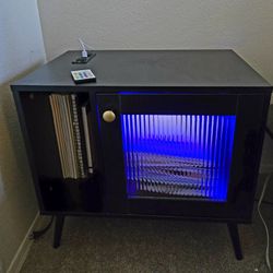 End Table with Led Lights and remote