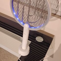 LiBa Electric Fly Swatter Racket, 2 in 1 Bug Zapper USB, LIBA QB/T4496
