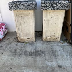 4 Concrete And Stone Planter Boxes
