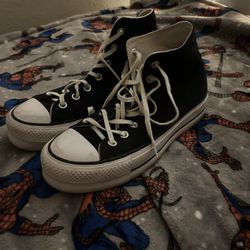 Black Platform Converse