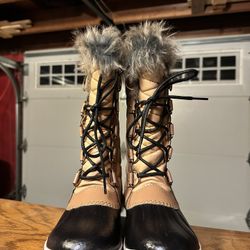SOREL Women’s Winter Boots – Size 6.5 | Waterproof | Faux Fur