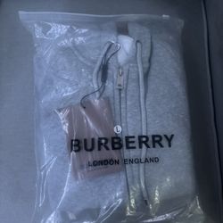 Grey Burberry Jacket