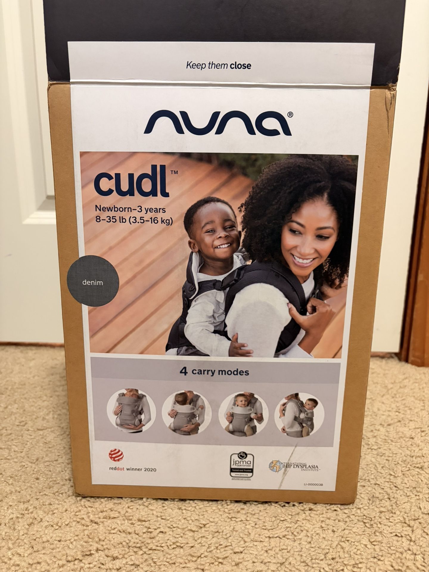Nuna Cudl Newborn - 3 Years carrier