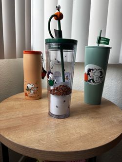 Snoopy Starbucks Cup