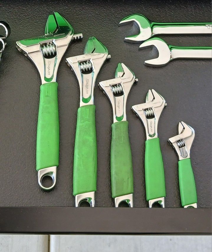 Snap On adjustable wrench set