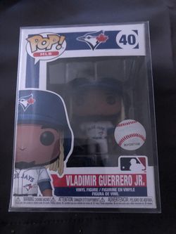 Funko Pop! Vinyl: Vladimir Guerrero Jr. #40 MLB Toronto Bluejays Baseball Figure -with protector 