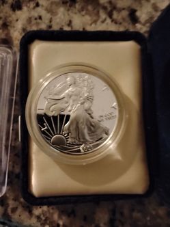 Coins and paper money and proof sets