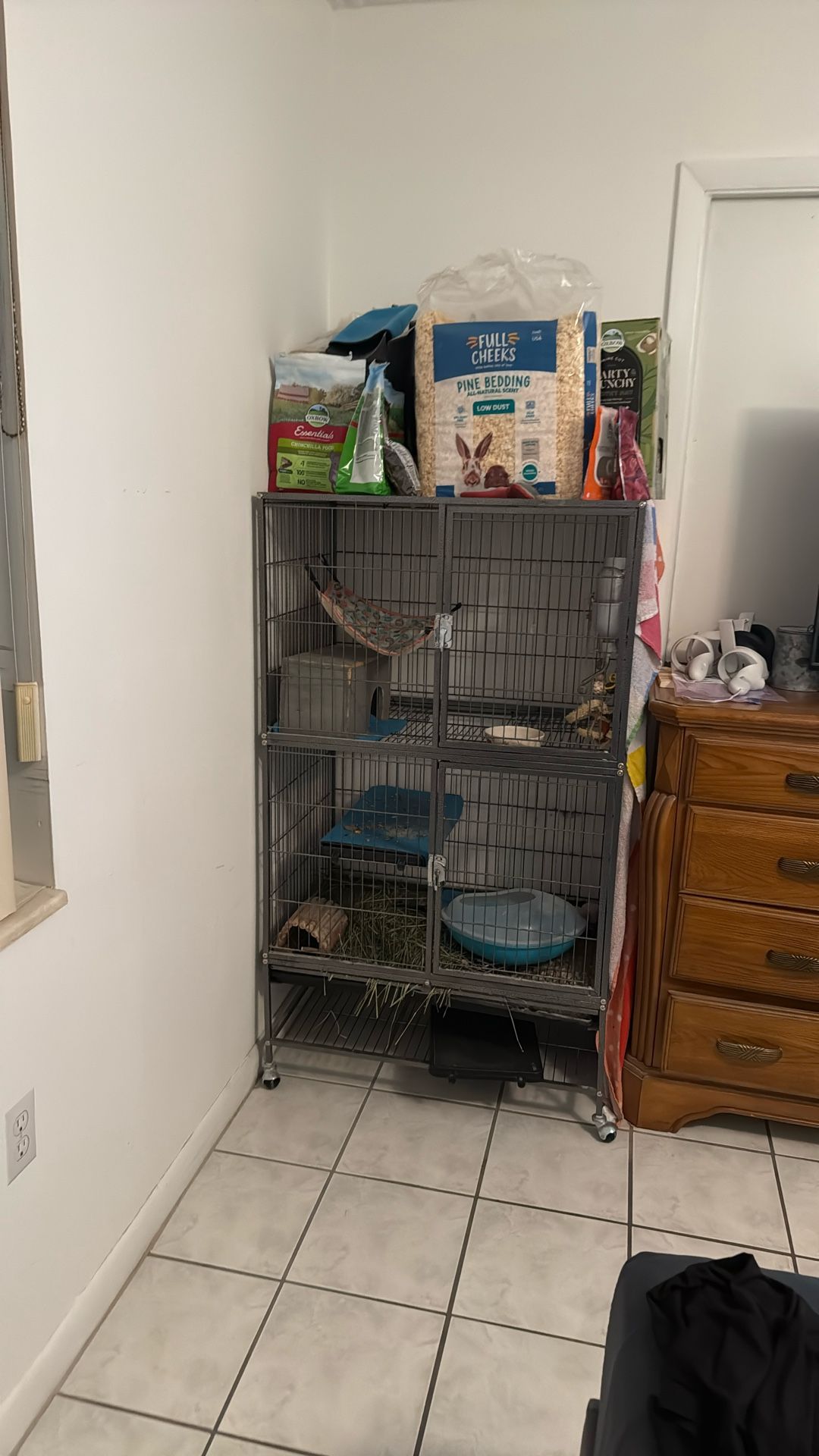Cage for Chinchilla, Rabbit, Birds, Etc.