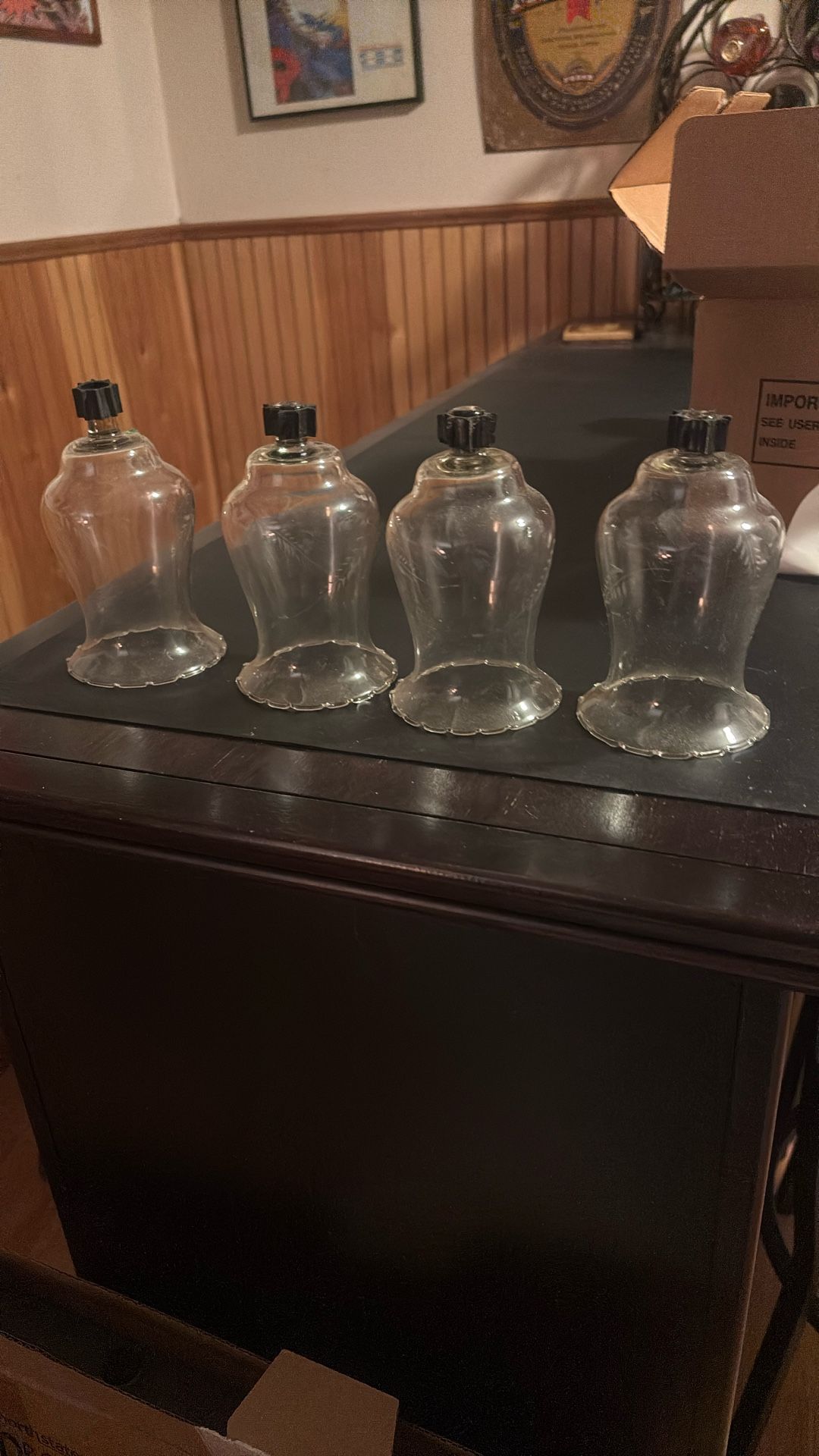 Glass Candle Holder Cups