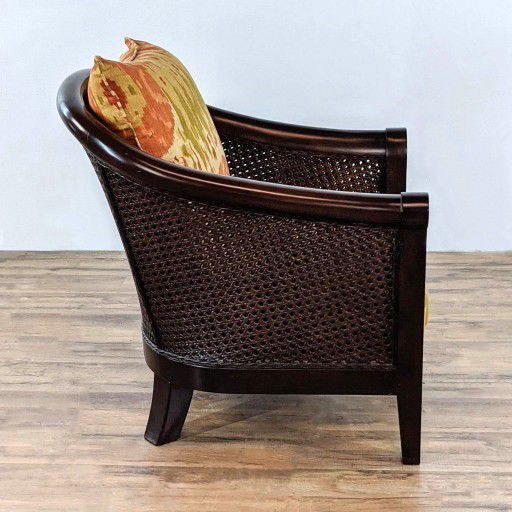 Pottery Barn Cane Club Chair (1051043)
