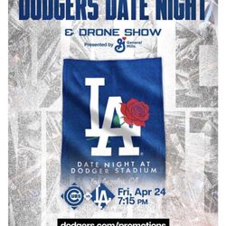 Dodger Night Throw Blanket 4/2026