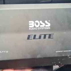 Boss Amplifier (2500 Watt)