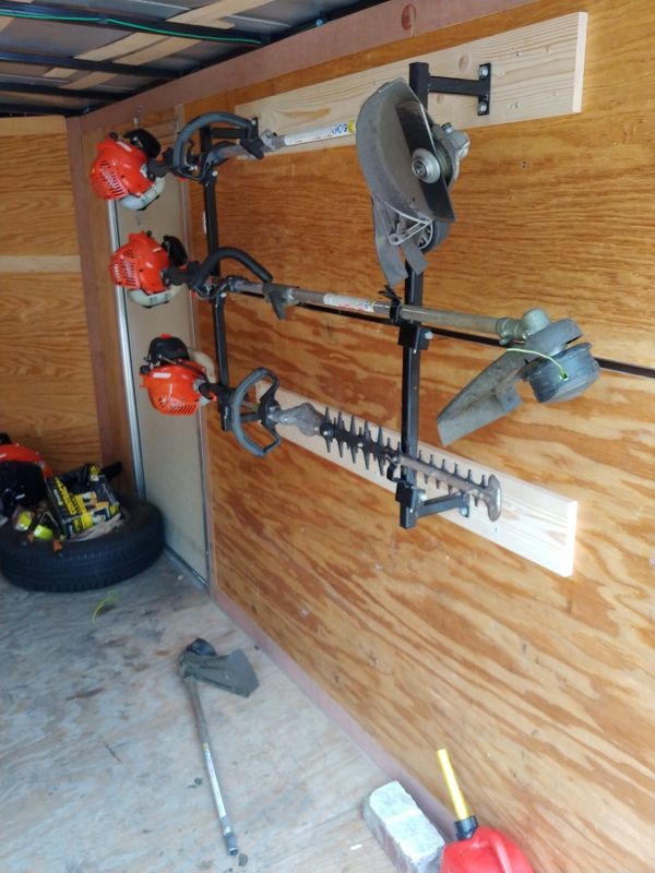 WEEDEATER, EDGER, TRIMMER RACK Trailer rack for Sale in Saint