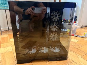 MSI Panoramic Dual-Chamber PC Case + 1000W 80+ Gold Modular PSU (ATX 3.1 / PCIe 5)