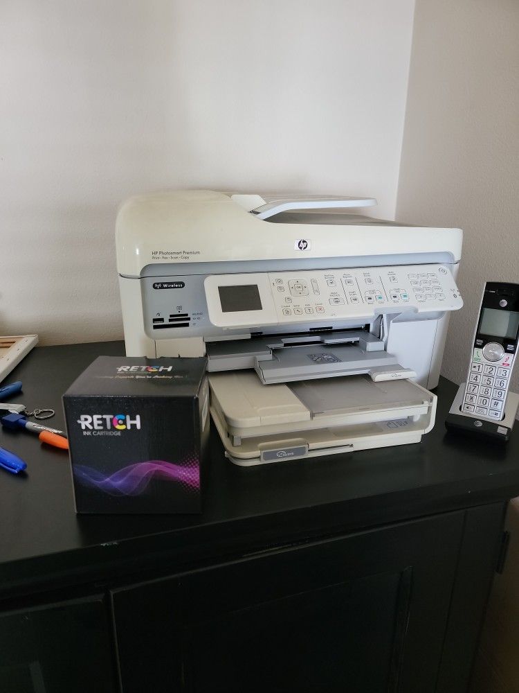 HP Inkjet 309a Color Printer Scanner Copier Fax