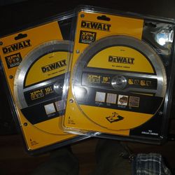 Dewalt 10 In Diamond Blade Only 2 Left