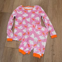Kids Halloween Ghost Pajama Set