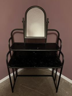 Cute Vanity with Mirror