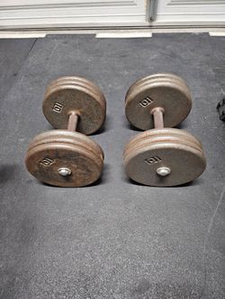 60 pound dumbells