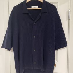 LE17SEPTEMBRE Knitshirt, Navy, IT 50